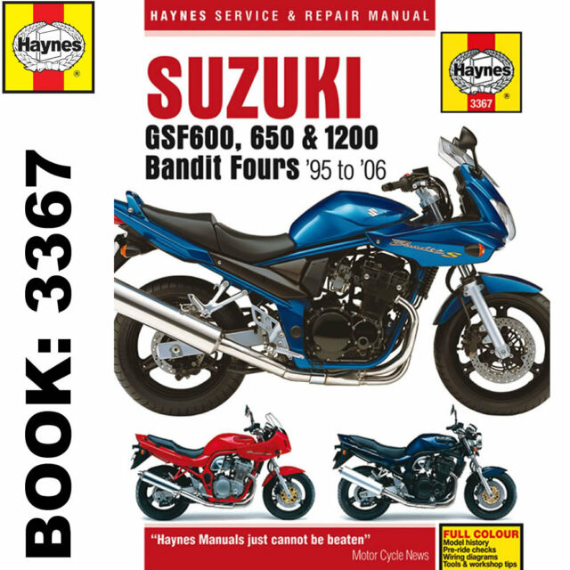 Suzuki gsf600 service manual pdf